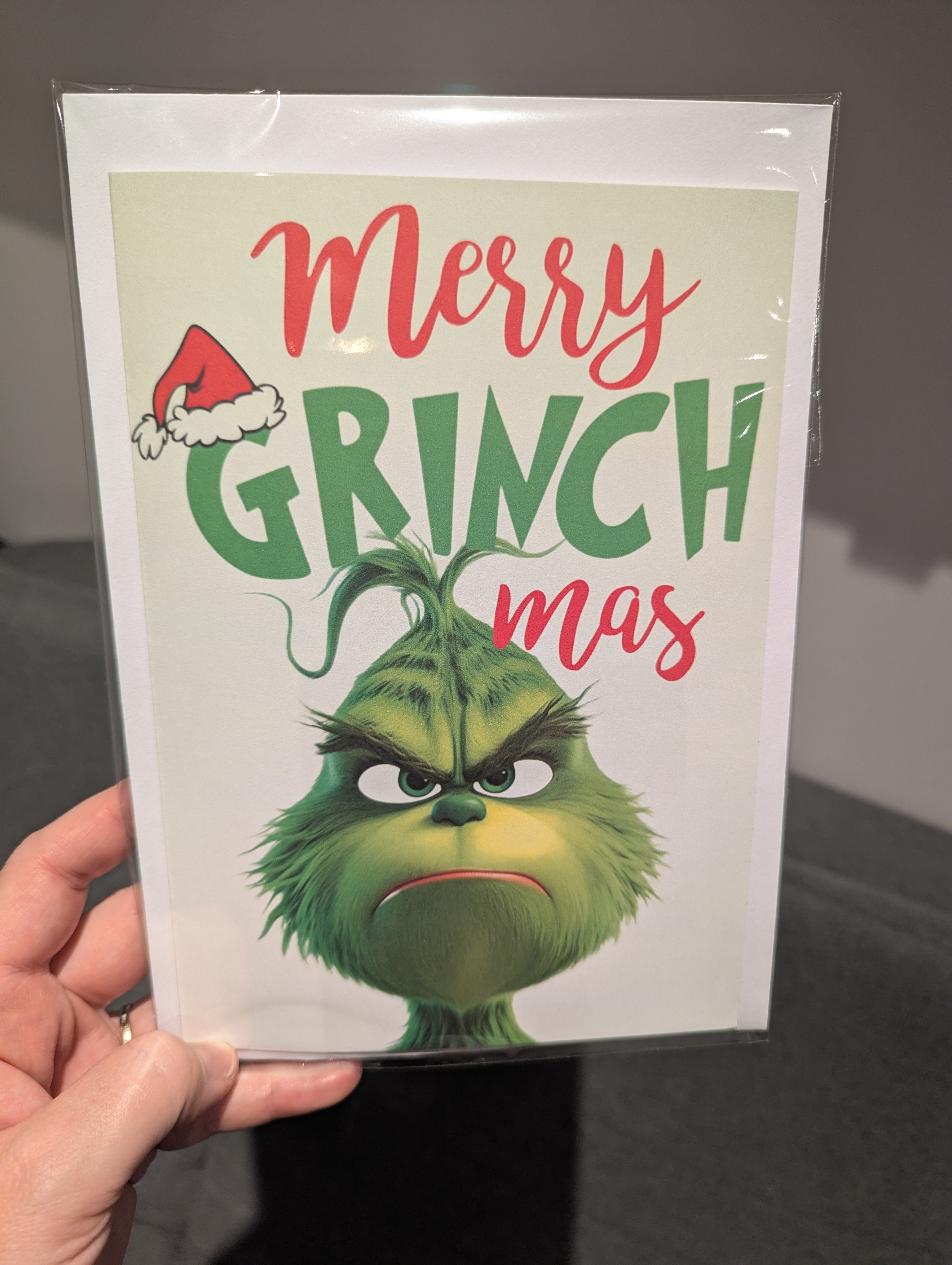 Merry Grinchmas Christmas Card