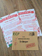 Personalised Elf Letters – I’m Back & Goodbye Set with A5 Envelopes