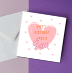Personalised Auntie Birthday Card