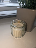 Mini Cream Candle in Glass Jar