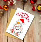Funny Goose Christmas Cards Pack of 12 | A6 Festive Greeting Cards