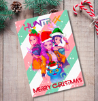 K-Pop Demon Hunters Huntrix Christmas Card A5
