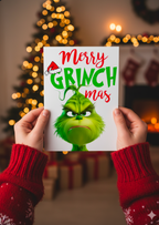 Merry Grinchmas Christmas Card