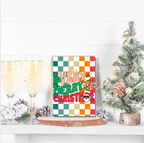 Very Merry Christmas Card – Retro Disco Festive Greeting
Card